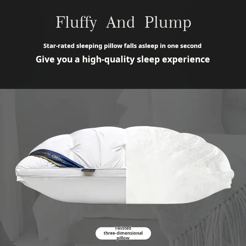 Neck Support Sleep Pillow – Breathable, Moisture-Wicking