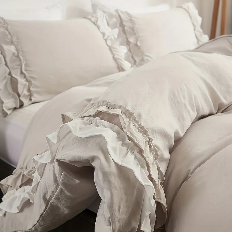 3pcs Polyester Duvet Cover Set